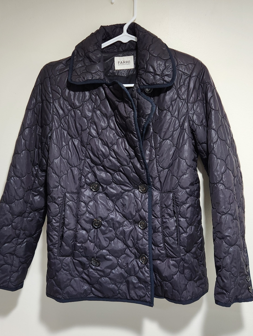 Farhi By Nicole Fahri Quilted Jacket Size 2